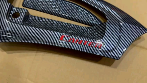 Paket Outer Handle Cover Mitsubishi Canter Chrome Hitam Carbon
