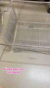 Rổ úp chén inox 304/ rổ úp chén gác trên chậu rửa/ rổ úp chén rửa rau đa năng.