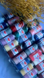 Benang Jahit Permata 12 Warna Random