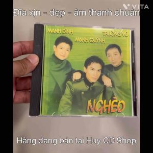 Đĩa CD Mạnh Đình Trường Vũ Mạnh Quỳnh Như Quỳnh Nghèo Nhạc vàng trữ tình Bolero Đĩa lòng Trắng Chất Lượng cao Âm Thanh chuẩn HUY CD SHOP Bảo Hành Trọn Đời Sản Phẩm Nhạc - Lazada