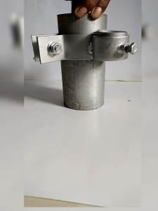 clamp lampu pju / klem lampu tiang listrik 3” ke 15" murah berkualitas