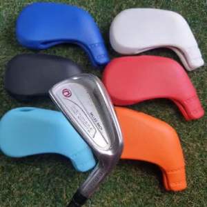 Cover ปิดหัวไม้ กอล์ฟชุดเหล็ก ยางTPE 5 pcs/pack. iron head cover TPE
