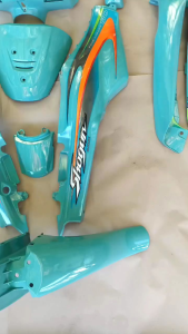 Cover Body Fullset Halus Suzuki Shogun 110 R New Warna Hijau Tosca