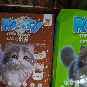Rasty Tofu Clump Cat Litter 8 Liter Pasir Gumpal Kucing Tofu