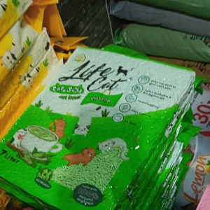 Pasir Life Cat Tofu 7 Litter Pasir gumpal Wangi Tofu Cat Litter