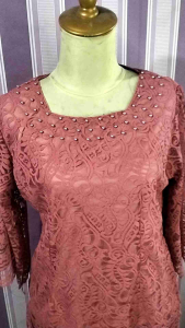 BLUS KEBAYA LENGAN KEMBANG PREMIUM TERBARU!!Atasan kebaya lengan kembang model terbaruBlus model kekinianblus brokat formal model tangan kembangblus renda lembut blus kebaya nyamanblus kebaya terlaris