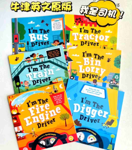 【Ready Stock】Oxford Im The Driver Pack 6books paperback by David Semple/ bus train digger Bin Lorry driver