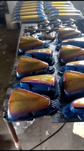 (3PCS) TUTUP FILTER KIPAS KEONGAN ESP CARBON TWOTONE BEAT SCOOPY VARIO 110FI