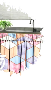 Gorden kolong dapur free tali