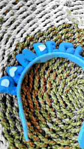 Hiasan Rambut Bando Nama Karakter & Bahan Flanel Anti Patah