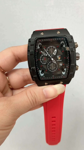 EDISI TERBATAS JAM TANGAN PRIA ANALOG JAM TANGAN LEOPARD 005 MEWAH & ELEGAN ANTI AIR TANGGAL AKTIF BODY OVAL FREE GELANG & BATERAI CADANGAN