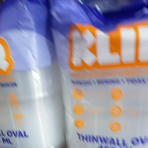 Thinwall Persegi Oval Klir 450 ml & 700 ml / Tempat Makan + Tutup ( isi 25pcs )