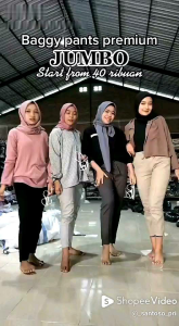 BAGGY PANTS PREMIUM AMERICAN DRILL CELANA PANJANG WANITA CELANA KANTOR KERJA