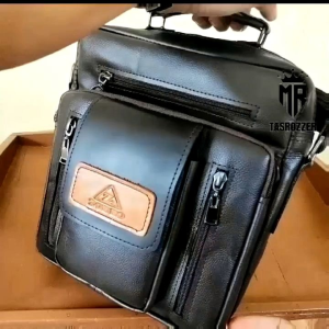 Tas kulit super pria merk ZORRO bahan simon