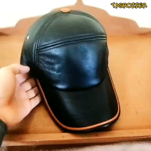 Topi Kulit Asli Pria Model Kekinian
