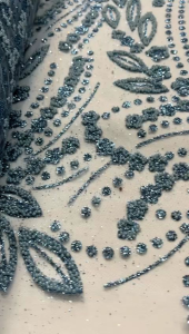 Murah! Bahan kebaya Pengantin Sugar Candy Full Butiran payet Motif Sultan