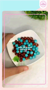 Mp58 Mote Corak Batu Diameter 8mm Per Lusin