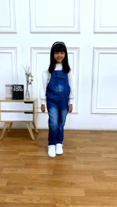 Jumpsuit Anak Perempuan usia 2-10 Tahun Baju Kodok Anak