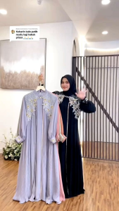 KAFTAN/GAMIS SALINA/JEMIMA FULL PURING BY FIYYA KAFTAN