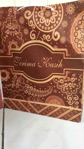 GROSIRR !!! 100 PCS PAPERBAG MOTIF BATIK