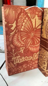 MURAHHH !!! 100 PCS PAPERBAG MOTIF BATIK