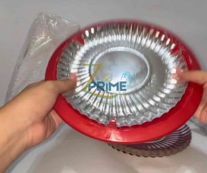 Disposable Party Set #2 (60pcs Paper Plate50pcs Paper Cup50pcs Spoon50pcs Fork1pack Tissue)