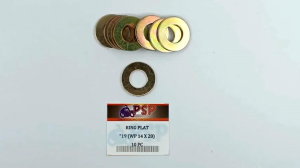 Ring Plat "19 (WP 14 X 28) Harga Per Pak Isi 10 - Reng Plate Pelat Washer Kunci 19 Diameter 14mm x 28mm Tebal 16 mm