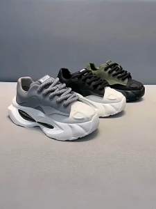 Giày Thể Thao Nam CF005 Đế Bánh Mỳ Đệm Khí Kiểu Dáng Thời Trang Tăng Chiều Cao