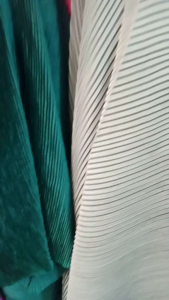 Bahan Kain Plisket Satin Premium Harga 05m