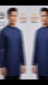 KURTA LELAKI DEWASA - EMIR II BY SULTAN - COTTON PREMIEM - EMBROIDERY POCKET-BERCOLLAR - FULL SLEEVES - 05 SIZES-10 COLOURS - 3 POCKETS