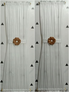 BISA COD BAYAR DI TEMPAT / Gorden kupu kupu spiral jendela kaca minimalis