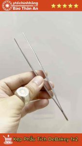 Kẹp Phẫu Tích DeBakey Răng 1x2