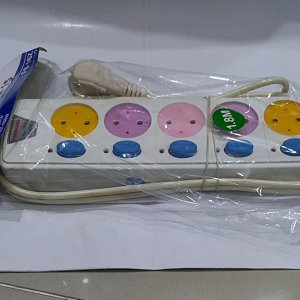 Stop Kontak Saklar Yokohama 3 4 5 lubang set kabel colokan 18 meter Sunfree