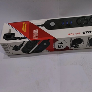 Stop Kontak + USB Colokan Set Kabel 4 Lubang AC 3 USB Mitsui MSC 154 USB Port Terminal Smart Power On Off Adapter Sakelar Saklar