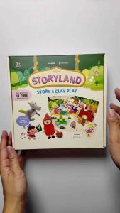 Story & Clay Play Adventure Set Creative Storytelling Toy for Kids srotyland kids Christmas gift