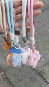 Strap phone Boneka Lucu / Tali hp Kucing Ekor Panjang / Strap handphone Boneka Cute / Gantungan Kunci Lucu