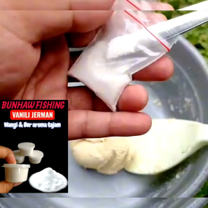 vanili jerman bunhaw perangsang ikan/penganti essen ber aroma wangi tajam