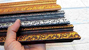 FIGURA BATANGAN 1 METER MOTIF UKIR TEBAL