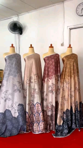 Bahan Arrabian Silk Motif DIANA//Bahan Baju Kurung//Dress Mewah//Baju Motif Etnic Kekinian
