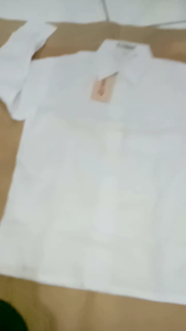 Seragam Sekolah Atasan Putih Panjang LITTON SD SMP SMA / Atasan Hem Putih SD SMP SMA Panjang