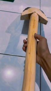 LEMPAK TANAH BAJA SELASAR KAYU MAHONI/WARU LENCEK