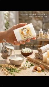 Goat milk soap 100g original whitening soap for soft skin. Natural 100% product. Free shipping.