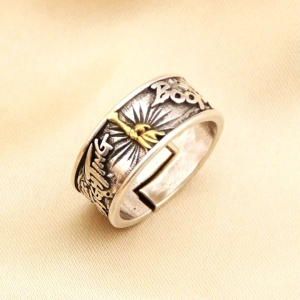 Cincin Elegan Desain Monkey D. Luffy Anime One Piece (Adjustable)