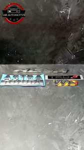 Logo Emblem Bagasi Agya Komplit Original