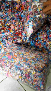 Plastik ecobrick berat 500 gram plastik cacah isian ekobrik botol plastik