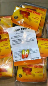 Kapsul Ikan Mas isi 20 pcs