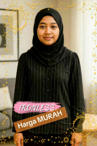 Blouse Muslimah IRONLESS ( CEY) Premium Kain & Quality Size (S-2XL)