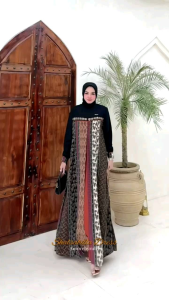 Gamis Modern Dengan Manik Swarovsky: Motif Cantik & Elegan Untuk Wanita