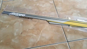 Striping Stiker Honda Astrea Grand Bulus Warna Kuning Tahun 1992