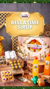 Bellarosa Paket BELLATIME SIRUP 2025 PARSEL LEBARAN HAMPERS IDUL FITRI